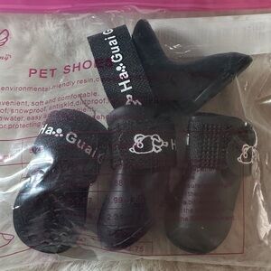 Black Pet Shoes